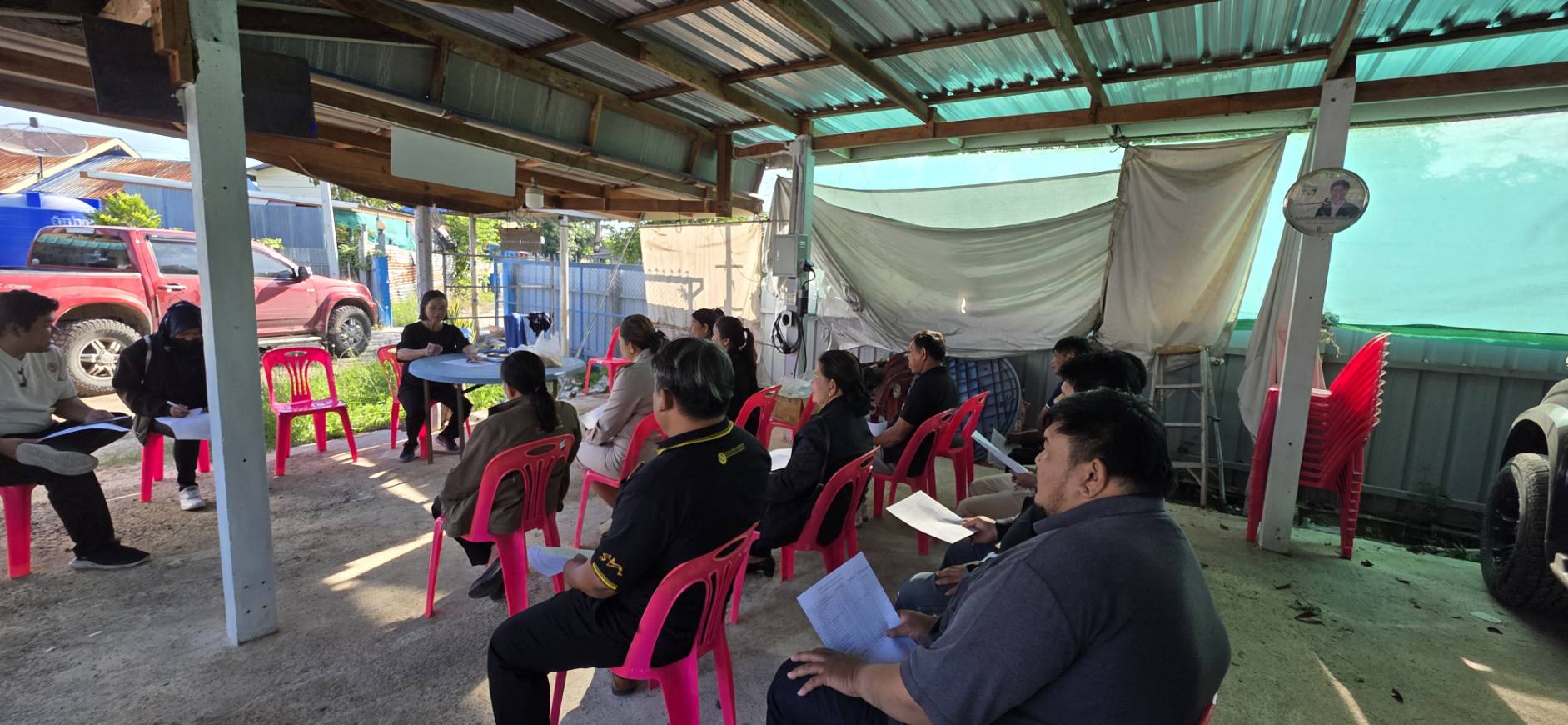 ⭐️ อำเภอสระโบสถ์ โดย สำนักงานพัฒนาชุมชนอำเภอสระโบสถ์ จัดประชุมร่วมกับกำนันและผู้ใหญ่บ้านตำบลนิยมชัย เพื่อคัดเลือกตัวแทนผู้นำที่มีความรู้ ความสามารถ และทักษะด้านการเป็นวิทยากร เข้าร่วมอบรม Train the Trainer Course (ครู ข) ณ ศูนย์ศึกษาและพัฒนาชุมชนสระบุรี 👩🏻‍💼✨