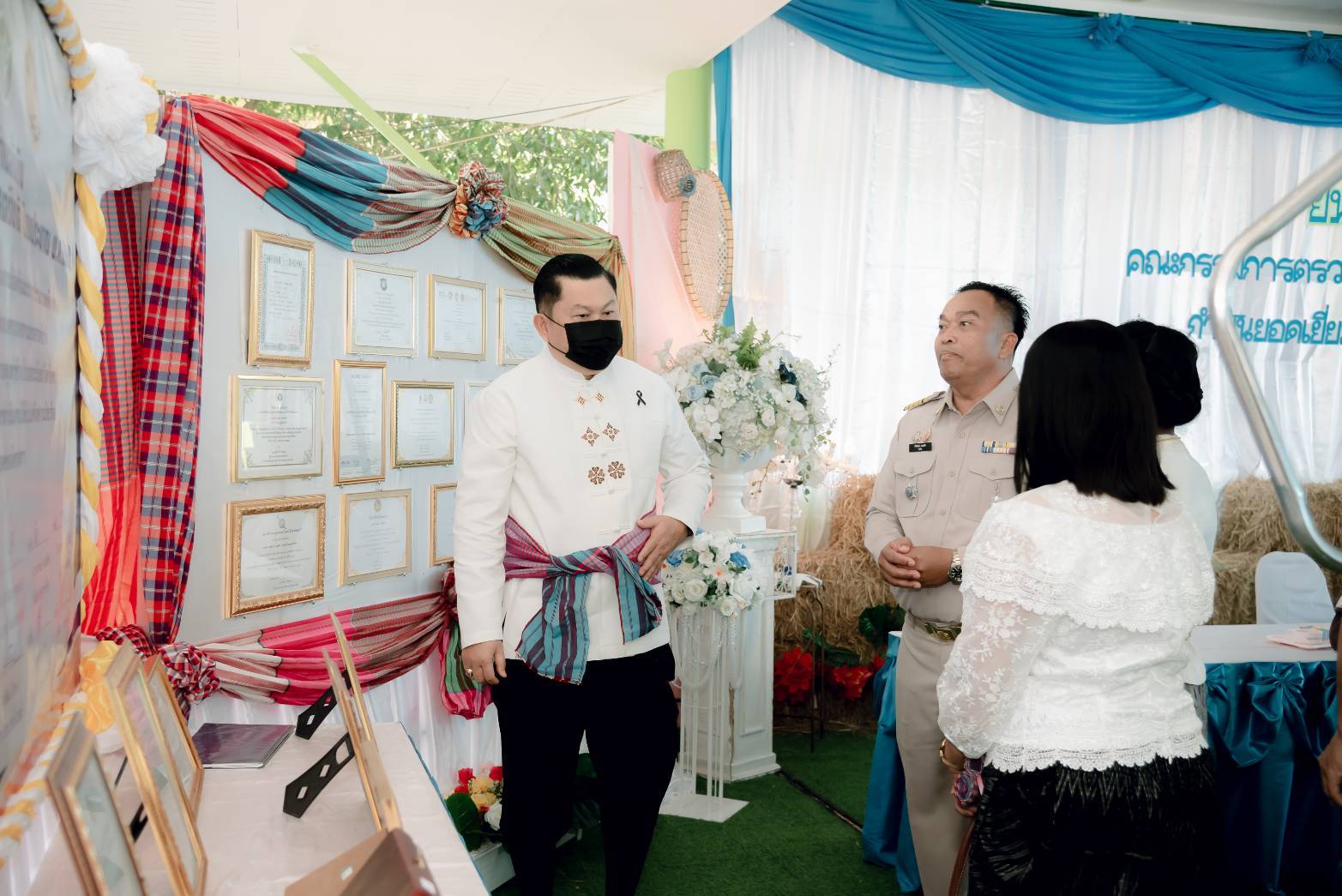 🌸 อำเภอสระโบสถ์ โดยสำนักงานพัฒนาชุมชนอำเภอสระโบสถ์ ร่วมกิจกรรมการตรวจผลงานเพื่อพิจารณาคัดเลือกกำนัน ผู้ใหญ่บ้าน ฯลฯ เข้ารับรางวัล ประจำปี 2569 🌸