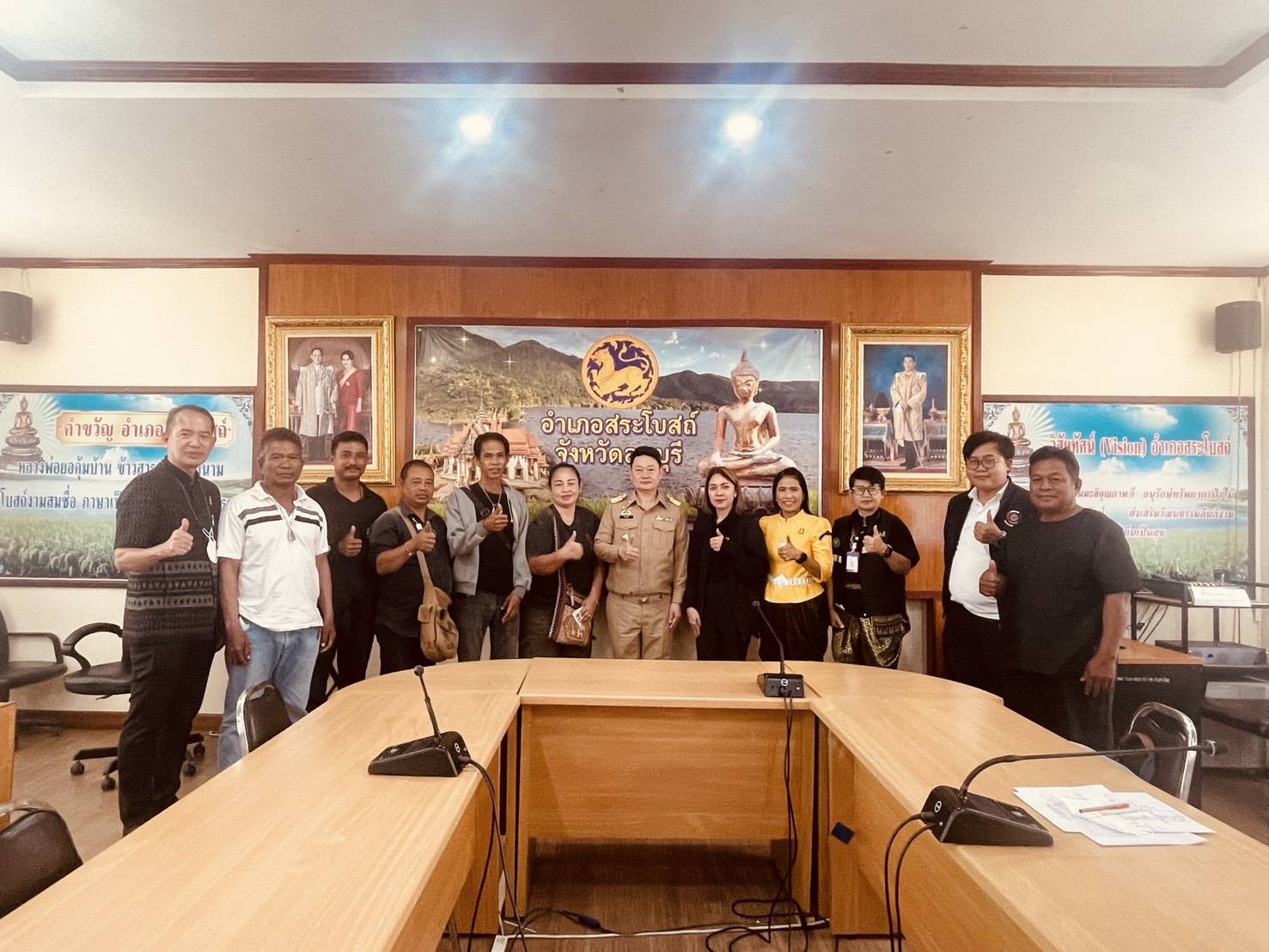 อำเภอสระโบสถ์ โดยสำนักงานพัฒนาชุมชนอำเภอสระโบสถ์ ติดตามสนับสนุนอาชีพผู้ผ่านการบำบัดยาเสพติด