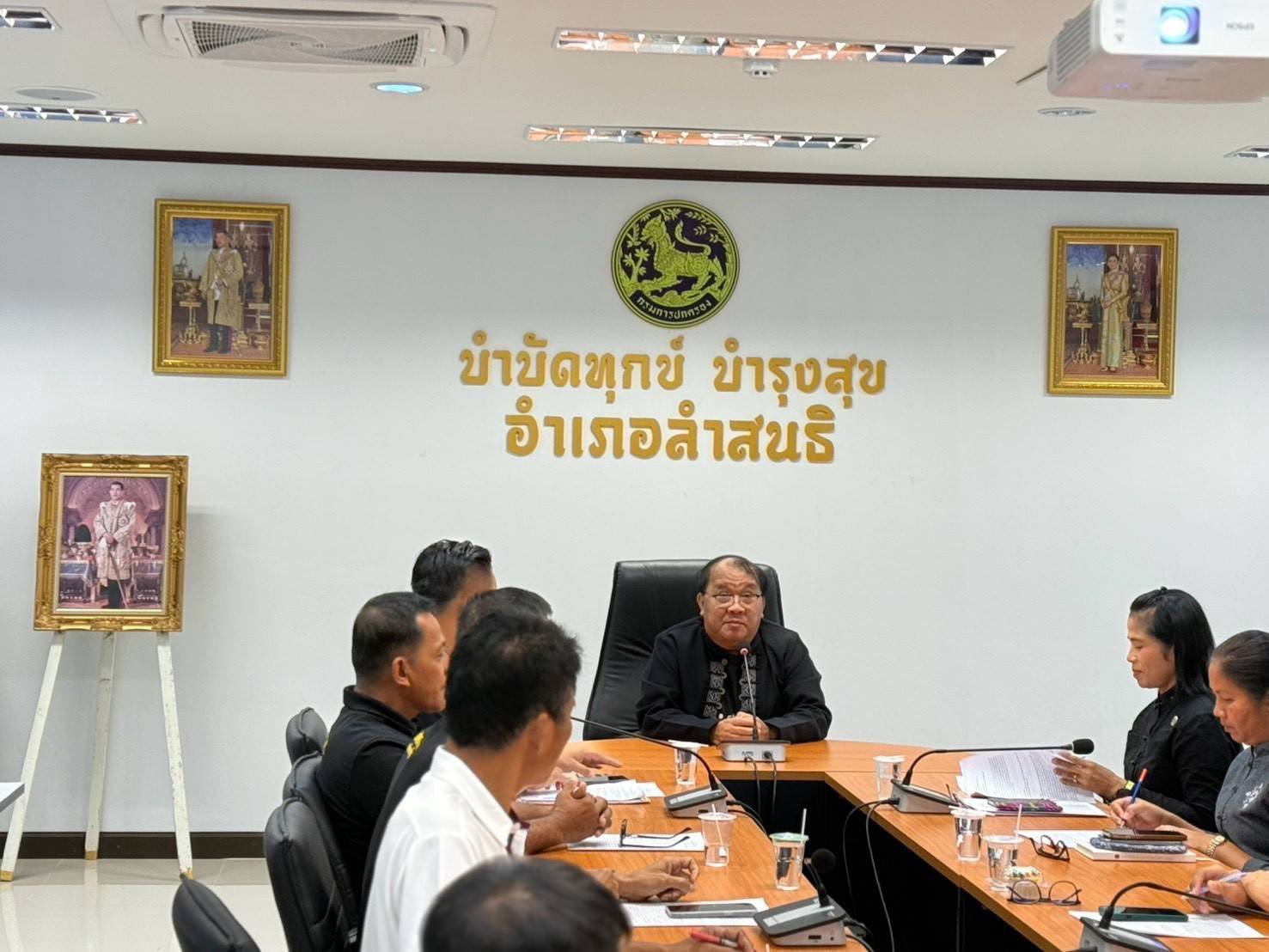  อำเภอสระโบสถ์ โดยสำนักงานพัฒนาชุมชนอำเภอสระโบสถ์ เข้าร่วมประชุมคณะกรรมการเครือข่ายกองทุนแม่ของแผ่นดินจังหวัดลพบุรี ครั้งที่ 2/2569 