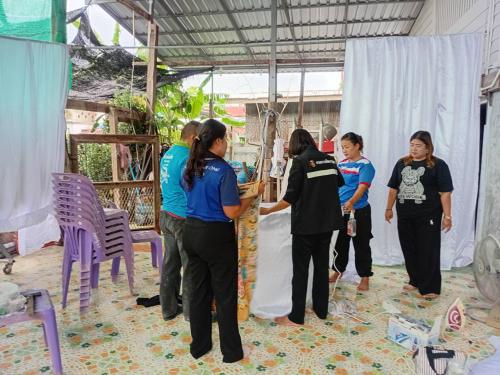  **อำเภอสระโบสถ์ เตรียมความพร้อมจัดพิธีอัญเชิญและแลกเงินพระราชทานขวัญถุงกองทุนแม่ของแผ่นดิน ชุมชนปัญจทรัพย์ หมู่ที่ ๕ ตำบลสระโบสถ์** 